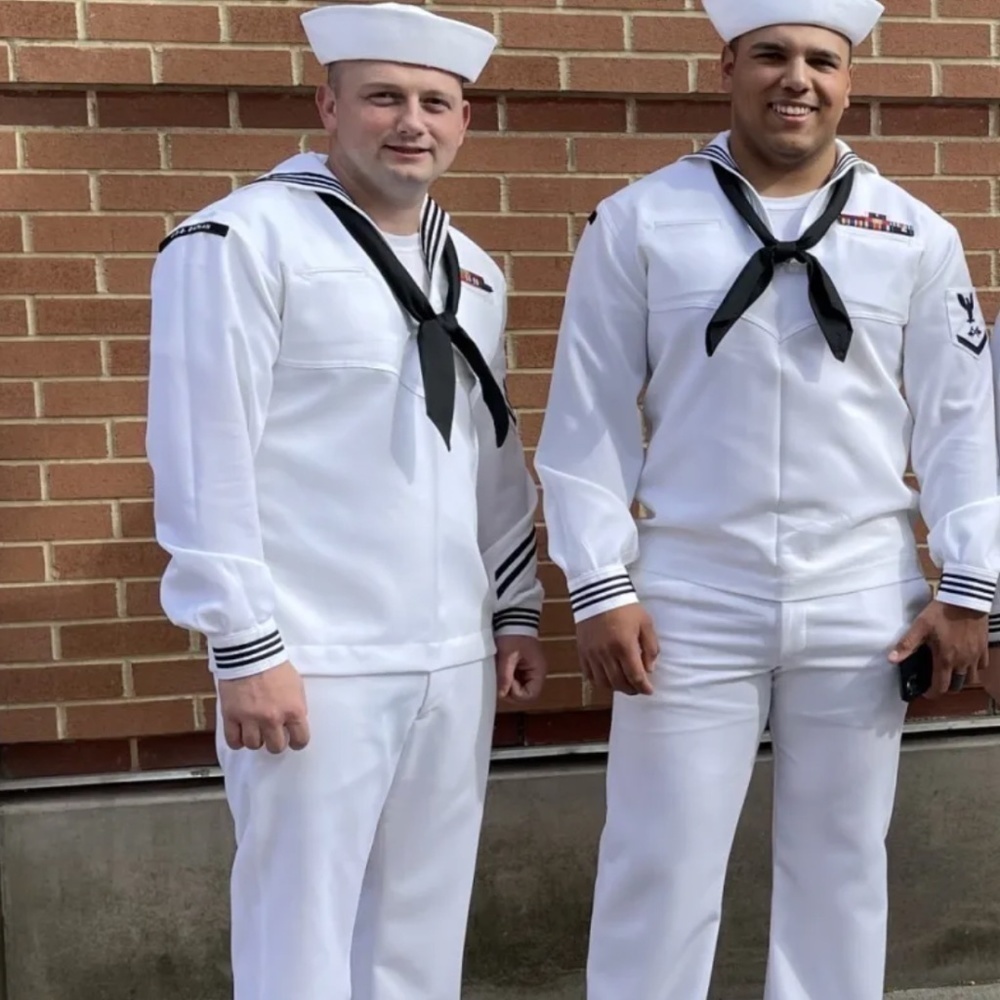 Halloween  costume Vntg 1970s USN Navy/Sailor Official Uniform​​​​​​​ - Picture 10 of 10